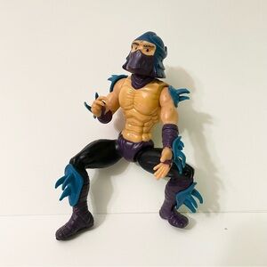 Vintage 1988 Teenage Mutant Ninja Turtles Shredder Action Figure Playmates TMNT